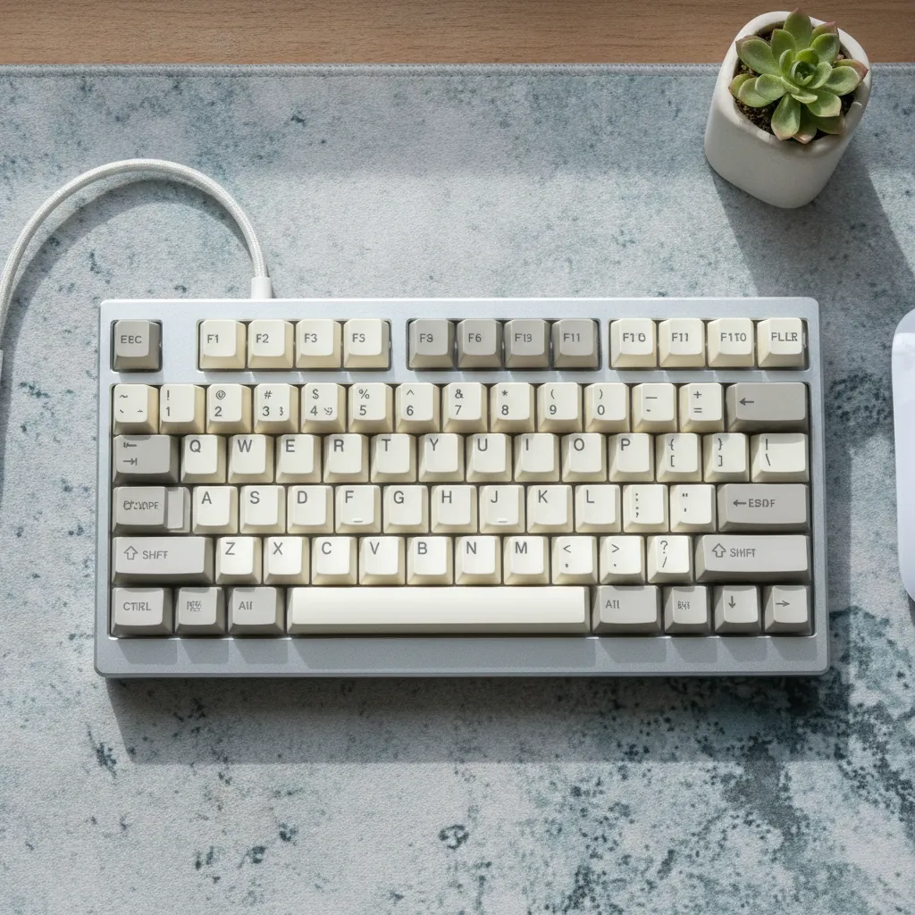 Teclado Mecânico Forge 75 — Hot-swap · Gasket mount